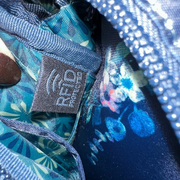 Lug Railcar Crossbody Bag in Bouquet Navy NWT - Picture 10 of 13